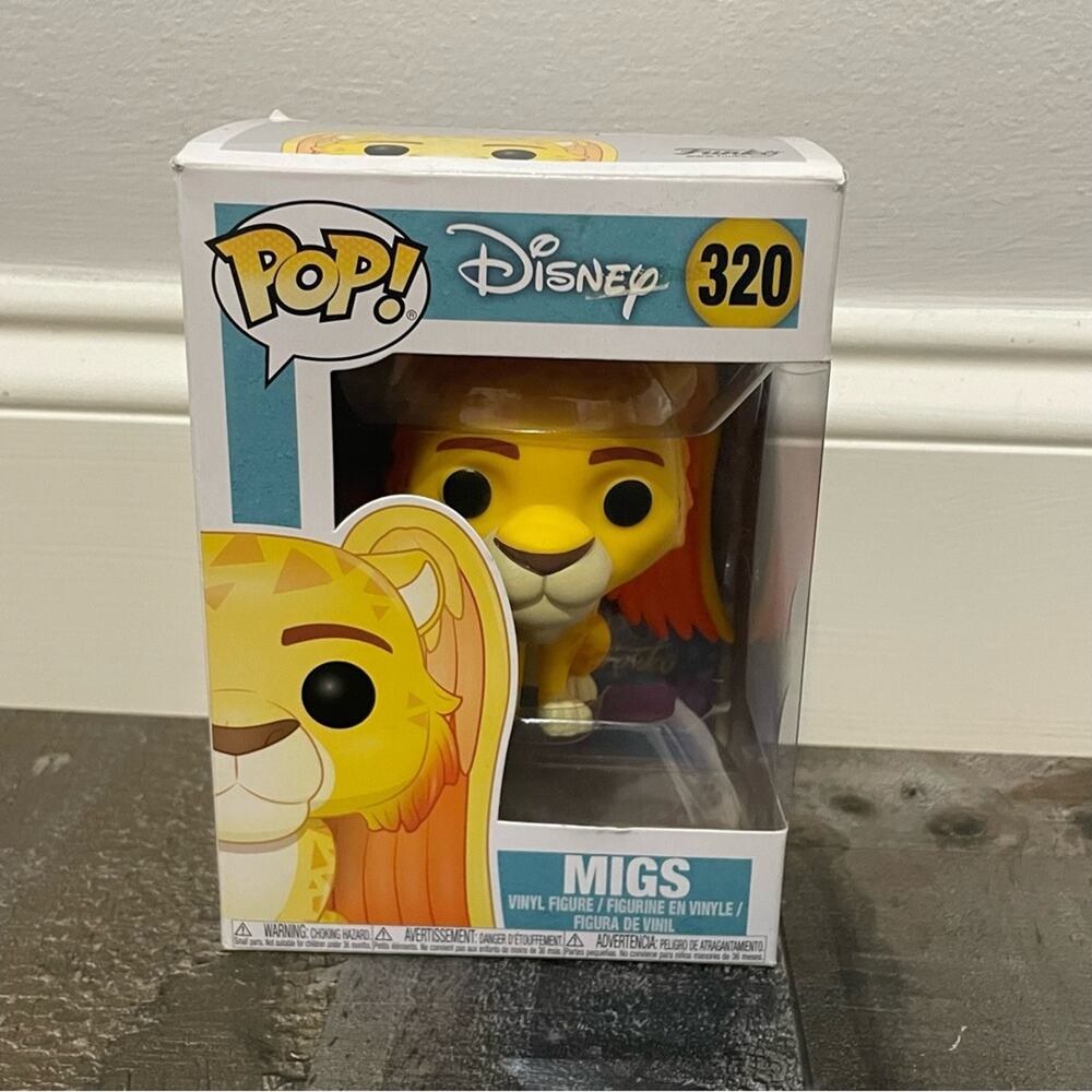 Funko Pop! Disney Migs Yellow Orange Figure Wild Cat wings from Elena of Avalor